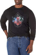 Marvel Big & Tall Eternals Celestials Four Men's Tops Short Sleeve Tee Shirt, Black, X-Large T-Shirt | Premium Quality