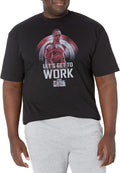 Marvel Big & Tall Falcon and The Winter Soldier I'm in Charge Men's Tops Short Sleeve Tee Shirt T-Shirt | US Viral Style