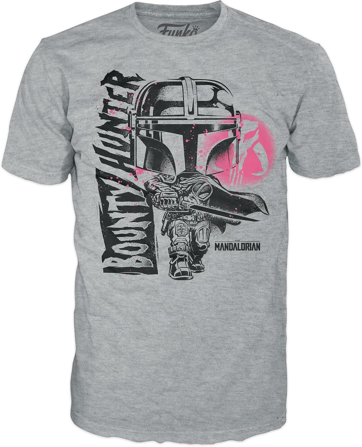 Funko Boxed Pop! Tee The Mandalorian - Mando T-Shirt | Best Seller