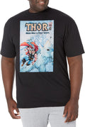 Marvel Big & Tall Classic Ice Thor Men's Tops Short Sleeve Tee Shirt T-Shirt | Best Seller