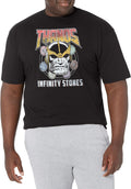 Marvel Big & Tall Classic Rockin Thanos Men's Tops Short Sleeve Tee Shirt T-Shirt | Best Seller