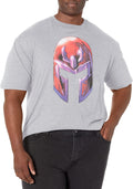 Marvel Big & Tall Classic Magneto Helmet Men's Tops Short Sleeve Tee Shirt T-Shirt | Best Seller