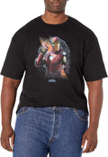 Marvel Big & Tall Endgame Hero Men's Tops Short Sleeve Tee Shirt, Black, 5X-Large T-Shirt | Trending 2025