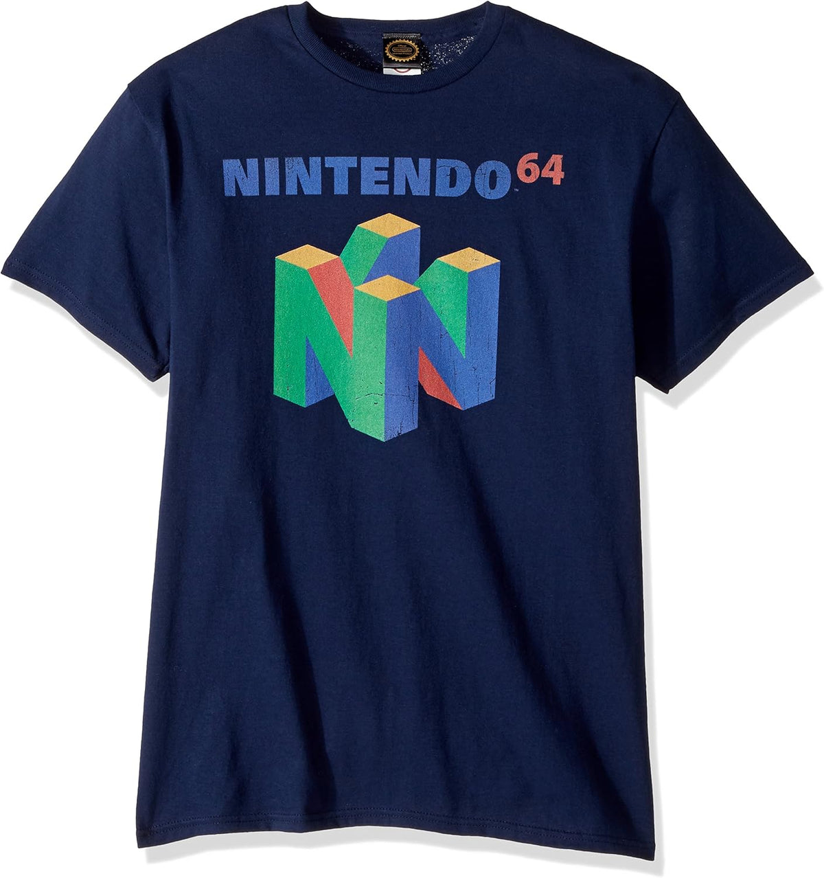 Nintendo Men's N64 Logo Short Sleeve Apparel | Aesthetic Streetwear