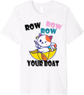 Row Row Row Your Boat Cute Unicorn Funny Kids Premium Apparel Viral TikTok Find US Top Pick