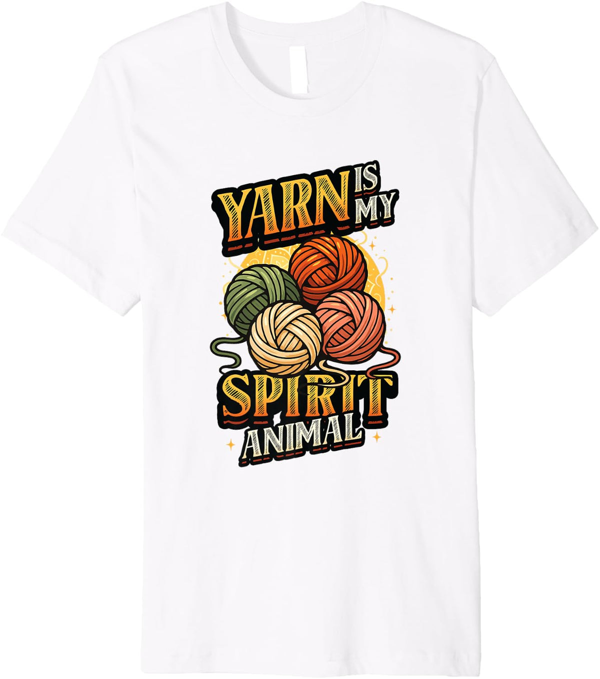Knitting Chrocheting Yarn Is My Spirit Animal Yarn Lover Premium Yarn Supply | Premium Quality | High CTR Title