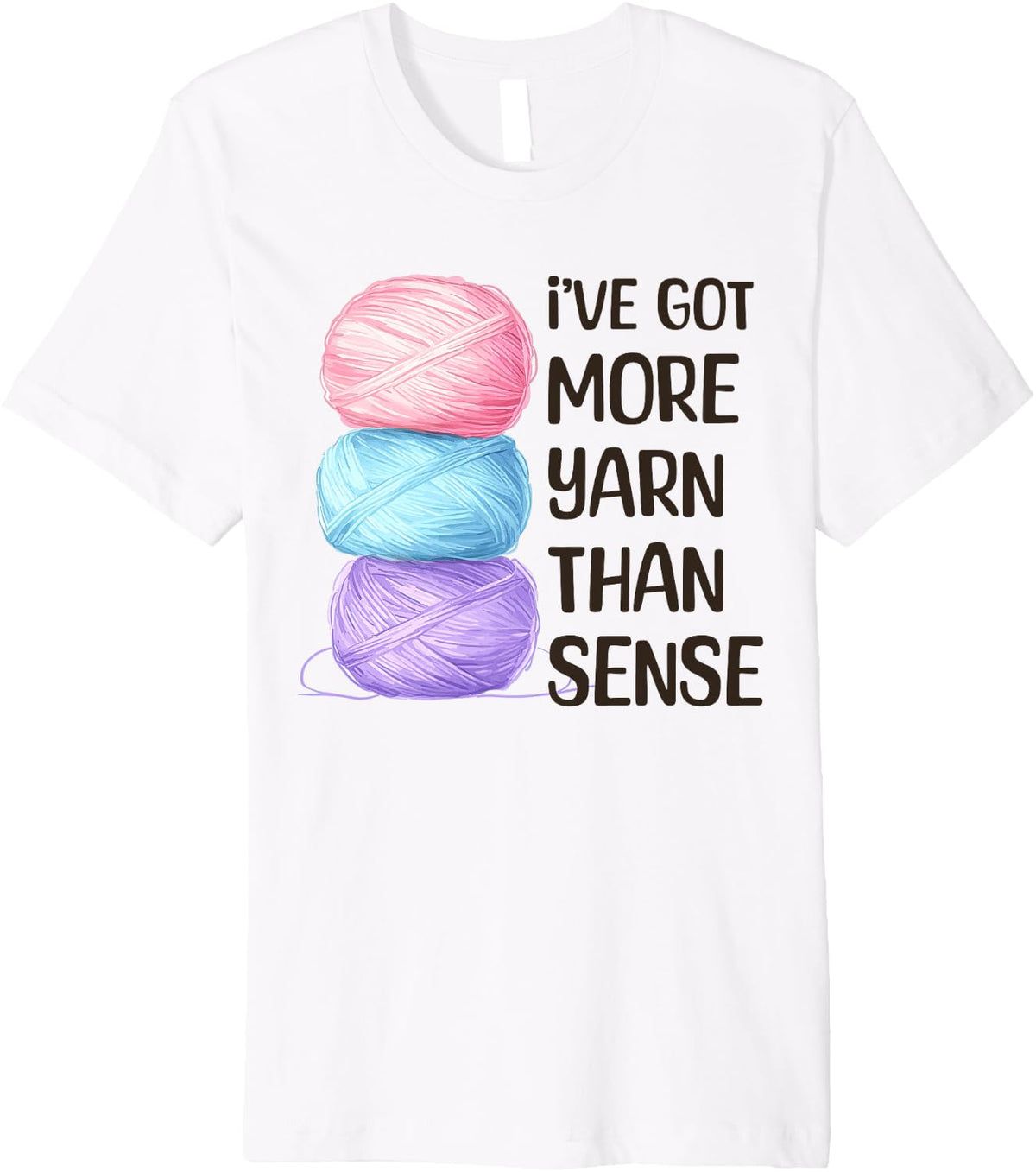 Sarcastic Crochet Humor Yarn Hoarding Crocheting Premium Yarn Supply | Trending 2025 | Perfect for Crafters