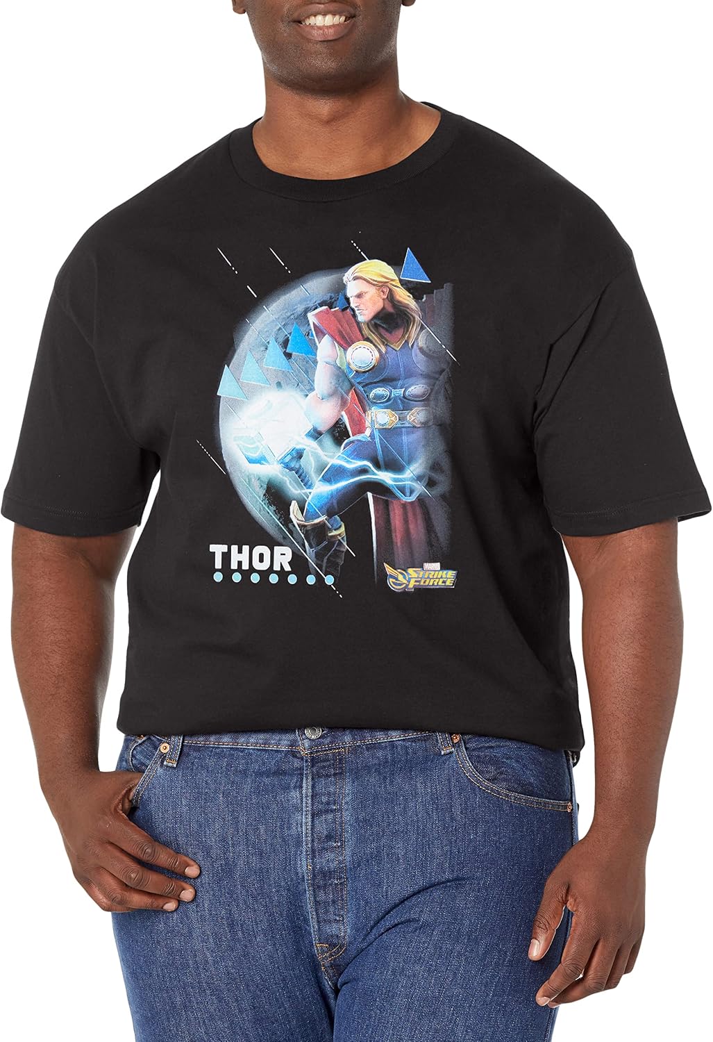 Marvel Big & Tall Classic World Watcher Men's Tops Short Sleeve Tee Shirt T-Shirt | US Viral Style