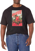 Marvel Big & Tall Classic Daredevil Men's Tops Short Sleeve Tee Shirt T-Shirt | Trending 2025
