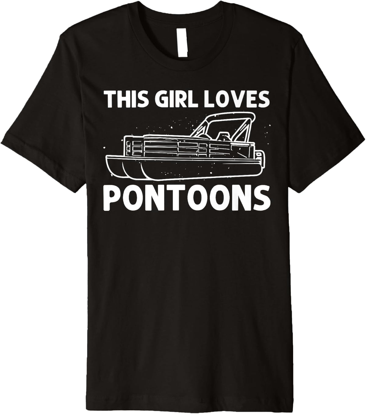 Cool Pontoon Design For Girls Mom Boating Pontoon Boat Lover Premium Apparel Trending US Hot Right Now