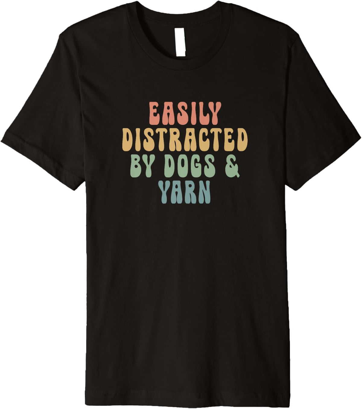 Easily distracted by dogs and yarn - knitting & dogs Lovers Premium Yarn Supply | Trending 2025 | Customer Favorite