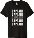 Captain Shirt Boat Owner Novelty Tshirt Premium T Shirt Trending US Gift Ready
