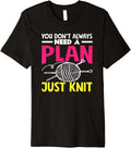 Knitting Lover Yarn Needles Funny Knitting Premium Yarn Supply | High Search Volume | Customer Favorite