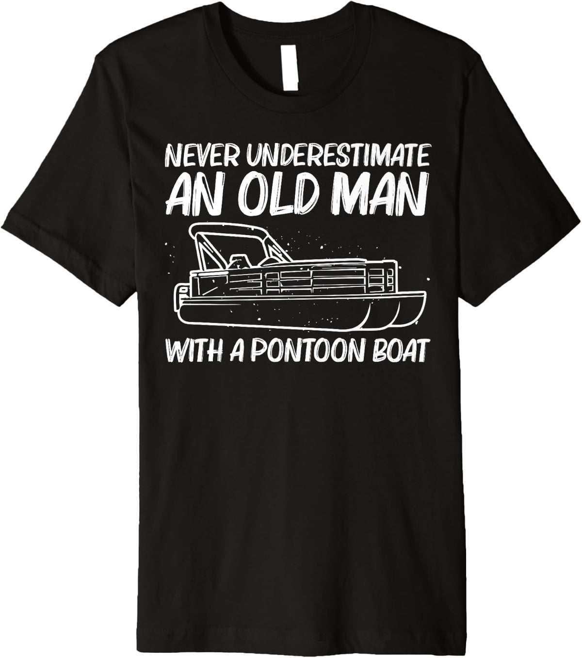 Cool Pontoon Design For Grandpa Boating Pontoon Boat Lover Premium Apparel Viral TikTok Find Best Seller Look