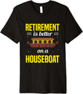 Houseboat Captain Anchor Boat Lover Houseboating Lover Premium Apparel Comfort Fit Gift Ready
