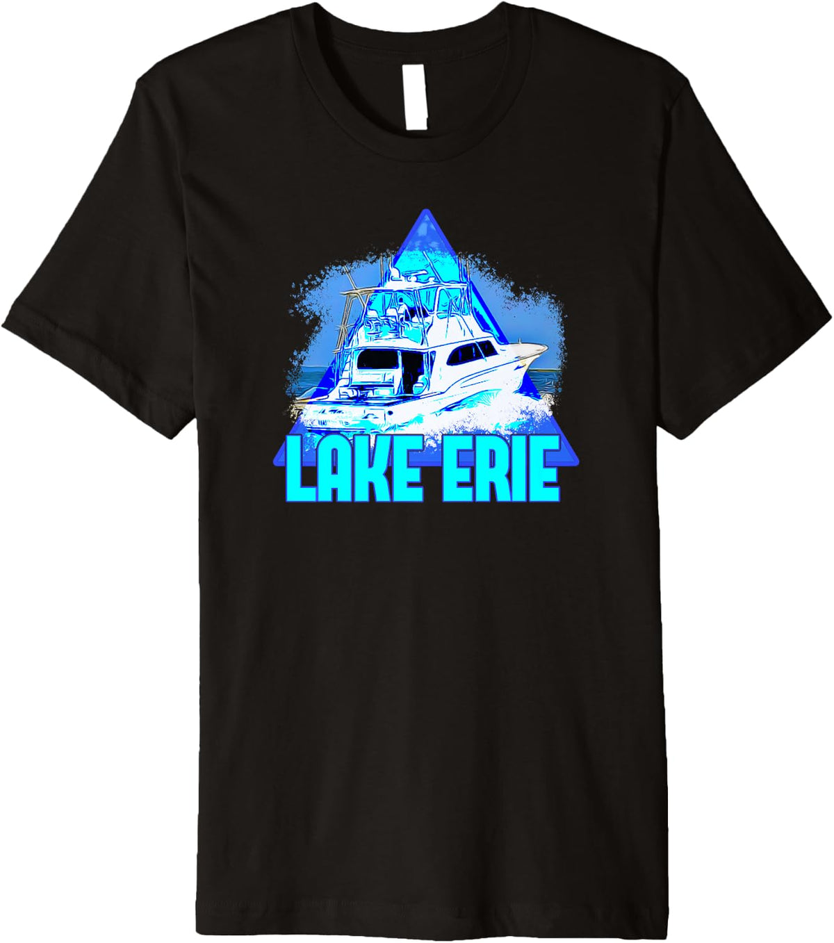 Lake Erie Shirts for People Who Walleye Fish and Boat Premium T Shirt Viral TikTok Find Fan Favorite