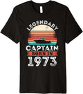 Legendary Captain born 1973 50th Birthday Gifts Boating Premium Apparel Viral TikTok Find Best Seller Look