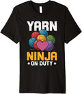 Yarn Collection YARN NINJA ON DUTY Funny Yarn Collector Premium Yarn Supply | Trending 2025 | High CTR Title