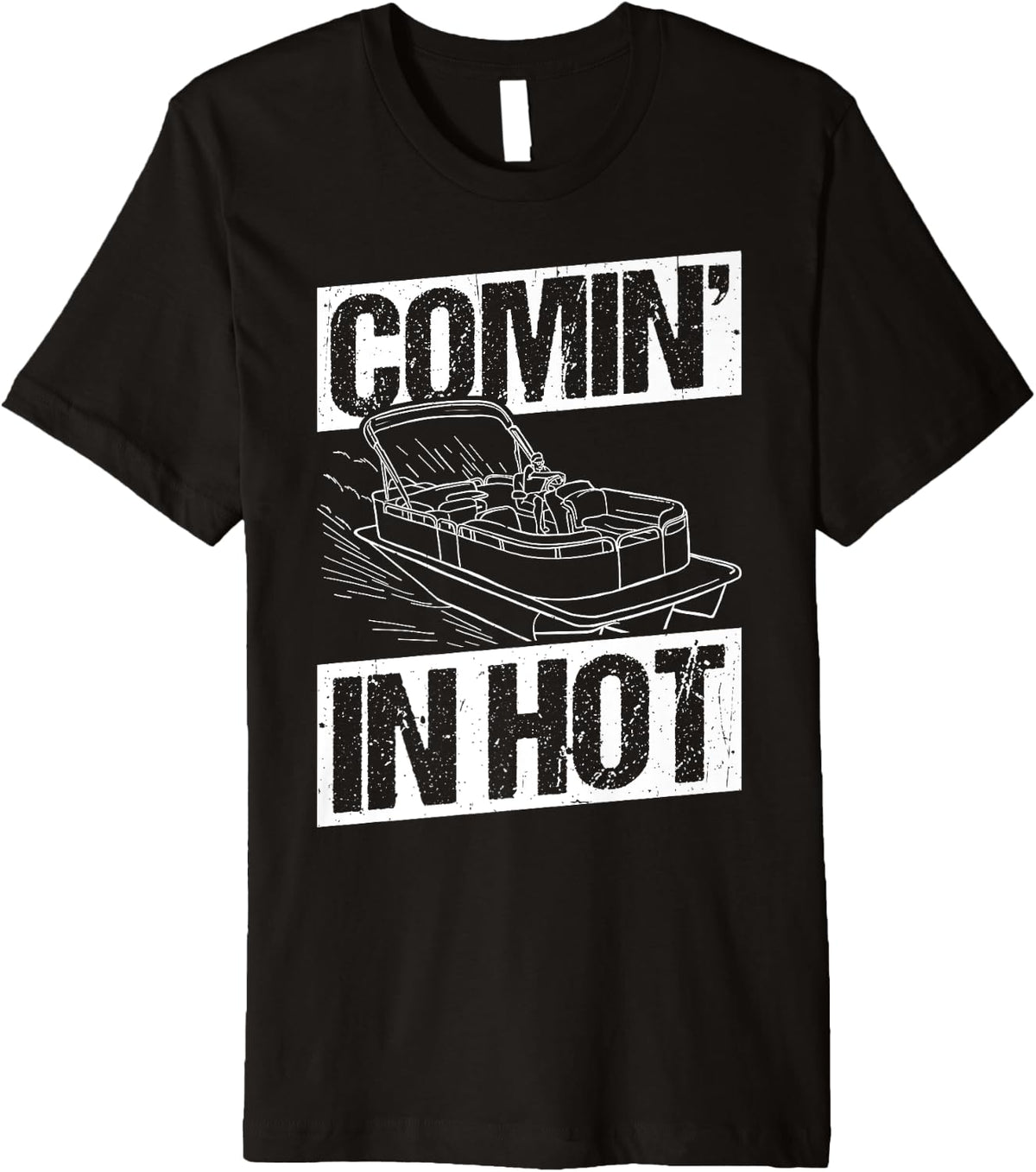 COMIN IN Hot Speedboat Sunset Boating Enthusiast Boat Fan Premium Apparel High Search Demand Everyday Wear