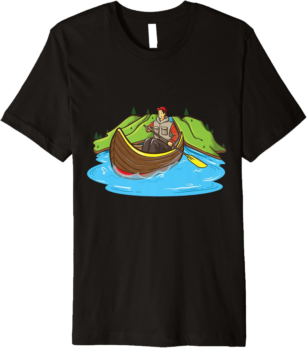 Boat Canoe Kayak Race Premium Apparel Trending US Best Seller Look