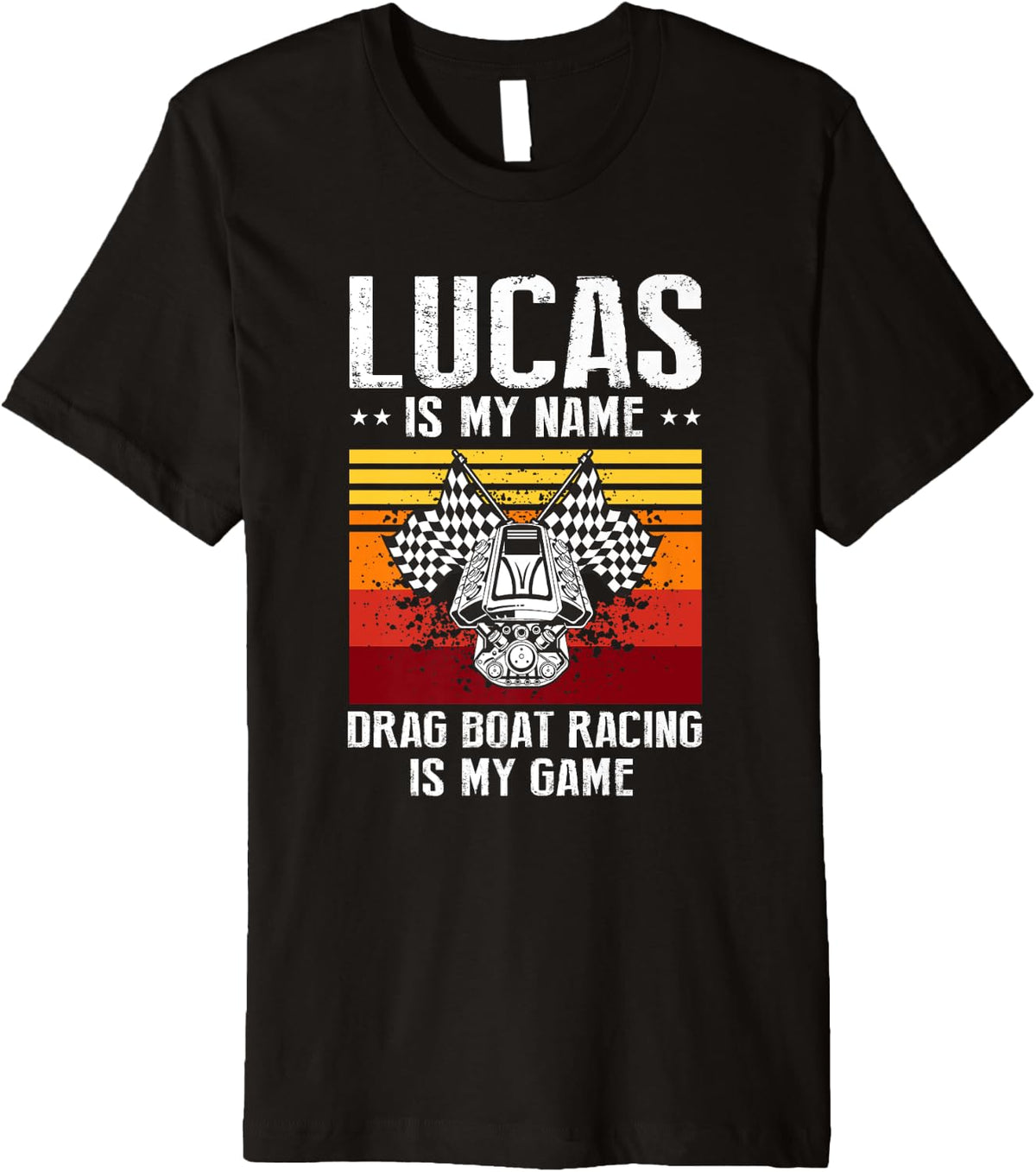 Mens Drag Boat Racing Design for Drag Boat Racer and Drag Boat Premium Apparel High Search Demand Everyday Wear