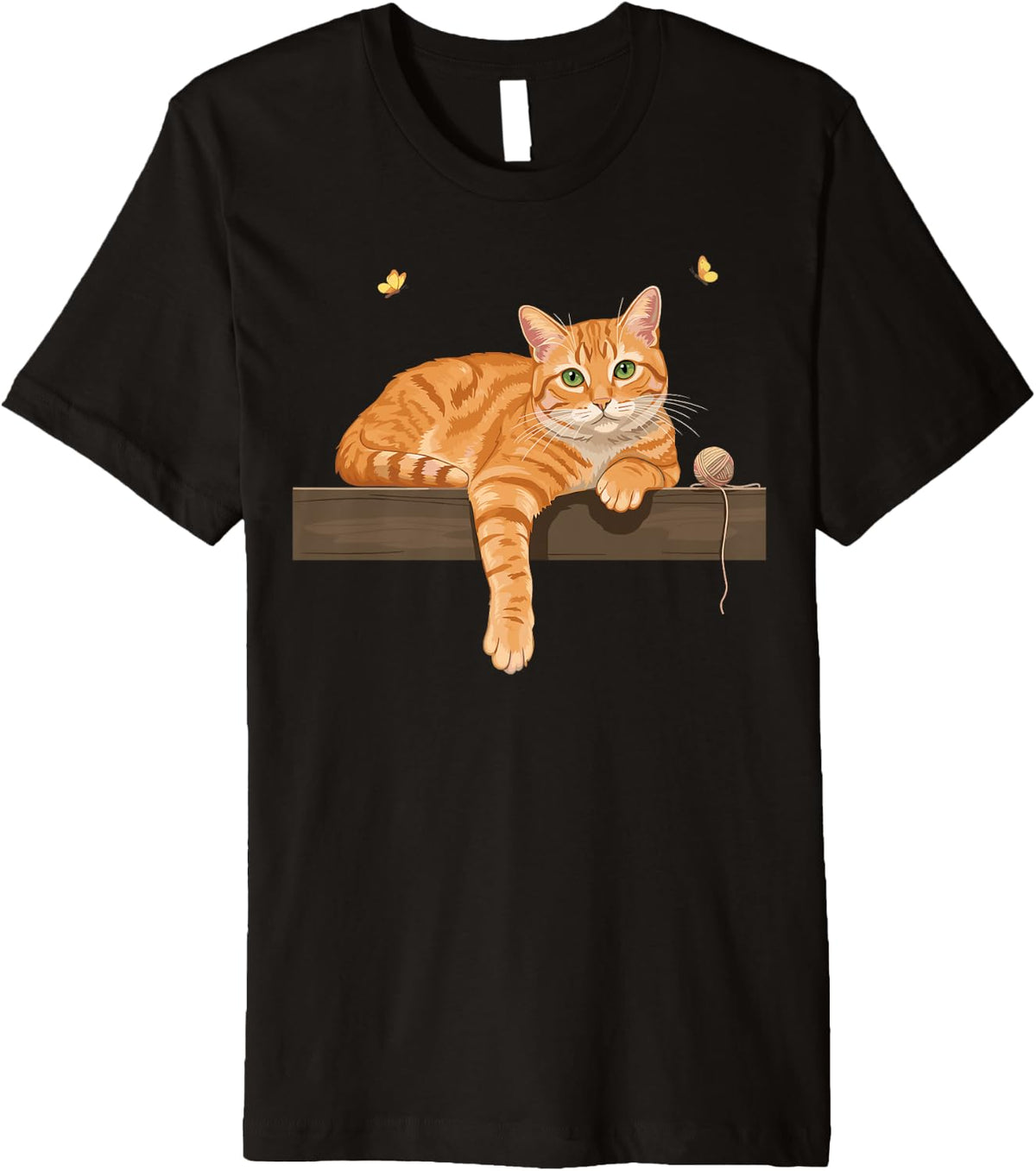 Charming Cat Design with Yarn and Butterfly Details Premium Yarn Supply | Viral US Pick | Perfect for Crafters