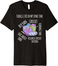 Funny Saying In My Spare Time Talk About Yarn Women Crochet Premium Yarn Supply | Viral US Pick | Best Seller Choice