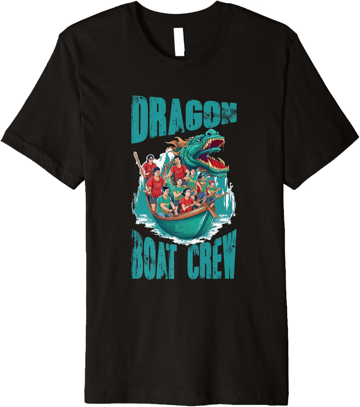 Funny Dragon Boat Crew Rowing Team Dragon Boat Racing Premium Apparel Comfort Fit US Top Pick