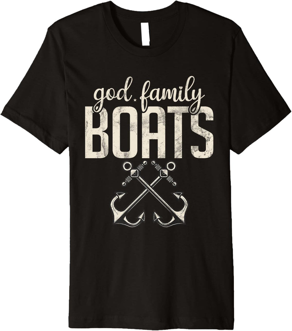 God Family Boats Boating Premium Apparel Streetwear Style Fan Favorite