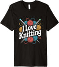I Love Knitting Yarn Needles Enthusiast Premium Yarn Supply | Viral US Pick | High CTR Title