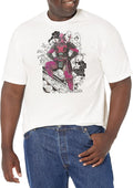 Marvel Big & Tall Classic Deadpool Dragon Men's Tops Short Sleeve Tee Shirt T-Shirt | US Viral Style