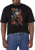 Marvel Big & Tall Classic Halloween Devil Men's Tops Short Sleeve Tee Shirt T-Shirt | US Viral Style