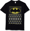 DC Comics Men's Short-Sleeve Crew Neck T-Shirt with Batman Logo T-Shirt | Best Seller