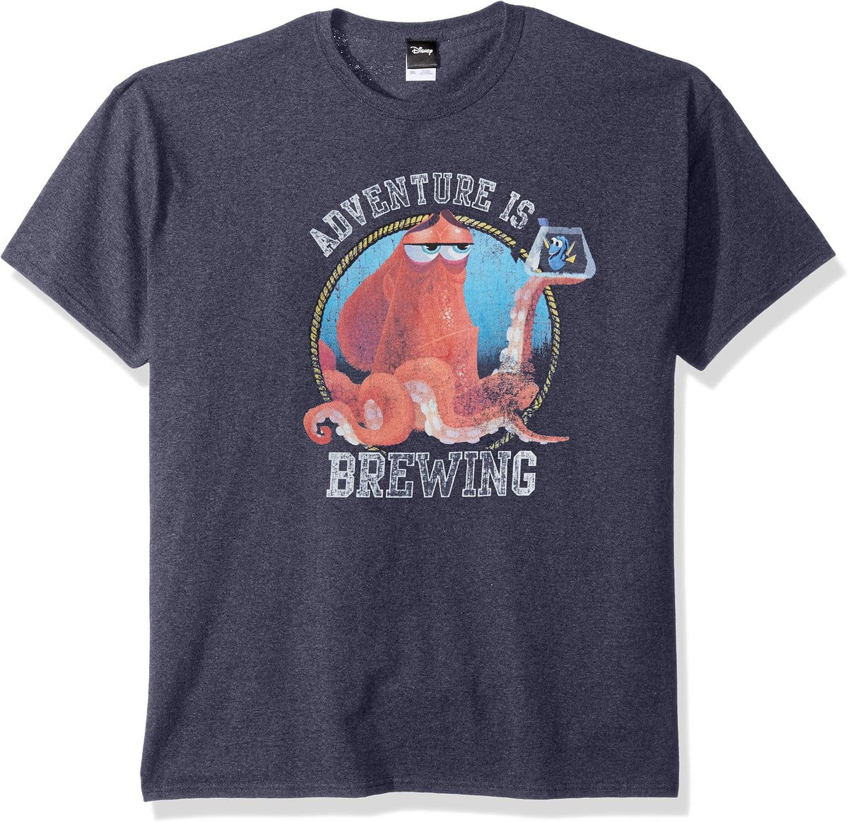 Disney Men's Finding Dory Hank Adventure is Brewing Graphic Apparel | Trending 2025