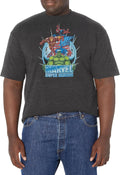 Marvel Big & Tall Classic Super Heroes Game Men's Tops Short Sleeve Tee Shirt T-Shirt | Aesthetic Streetwear