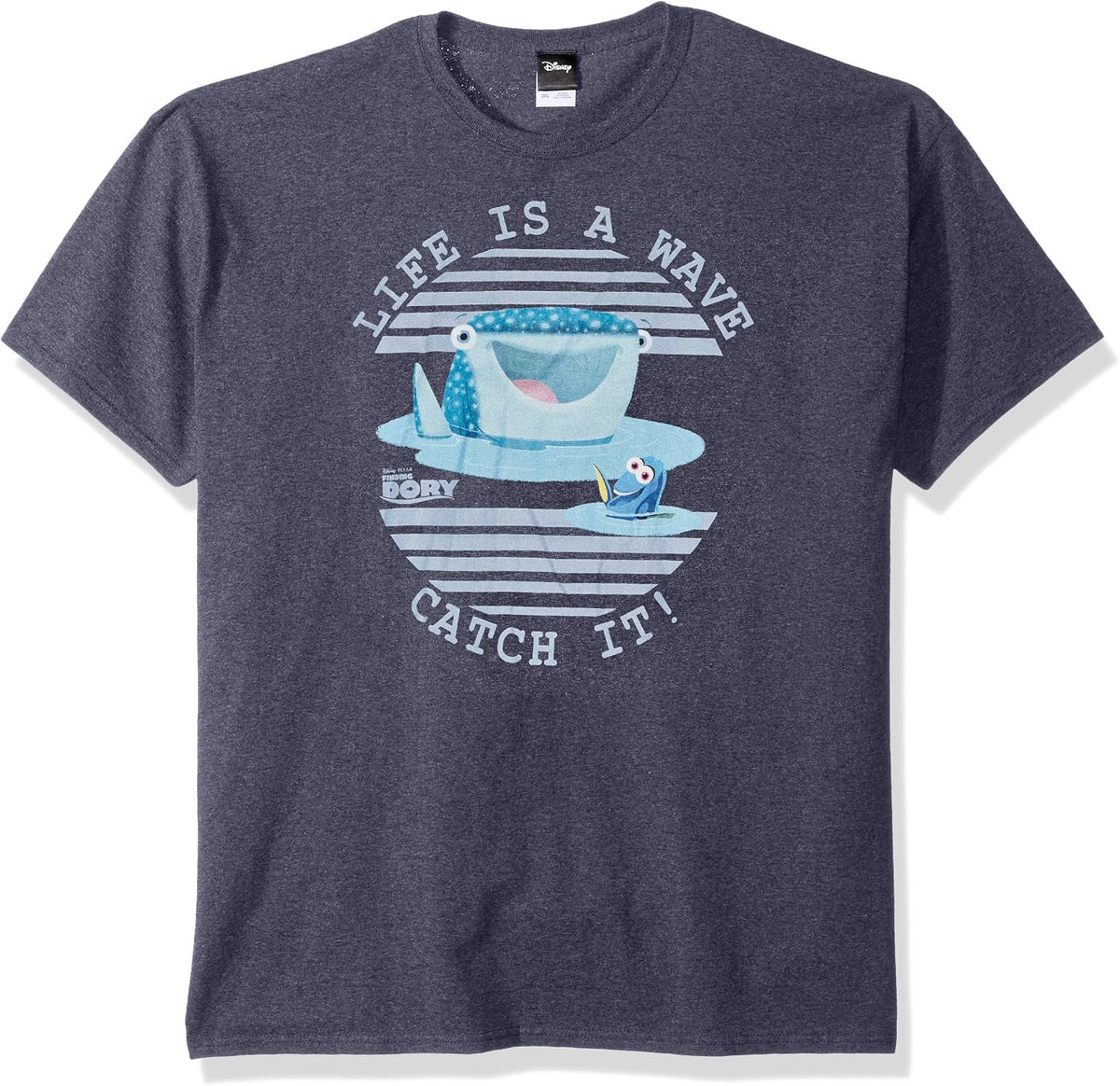 Disney Men's Finding Dory Life's A Wave Catch It Graphic Apparel | Trending 2025