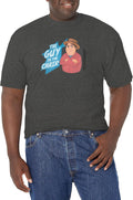 Marvel Big & Tall Guy in The Chair Men's Tops Short Sleeve Tee Shirt T-Shirt | Aesthetic Streetwear