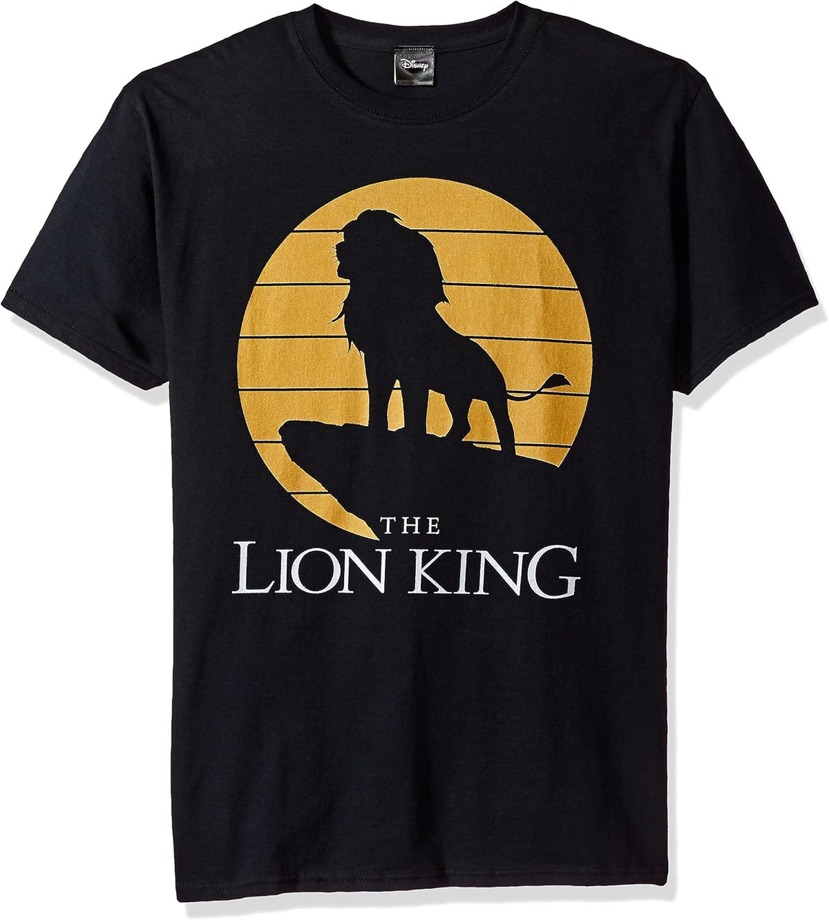 Disney Men's Lion King Simba Pride Rock Silhouette Graphic Apparel | Best Seller