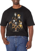 Marvel Big & Tall Eternally Thinking Men's Tops Short Sleeve Tee Shirt T-Shirt | US Viral Style