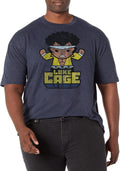 Marvel Big & Tall Classic Luke Kawaii Men's Tops Short Sleeve Tee Shirt T-Shirt | Best Seller