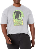 Marvel Big & Tall Classic Hulk Transformation Men's Tops Short Sleeve Tee Shirt T-Shirt | US Viral Style