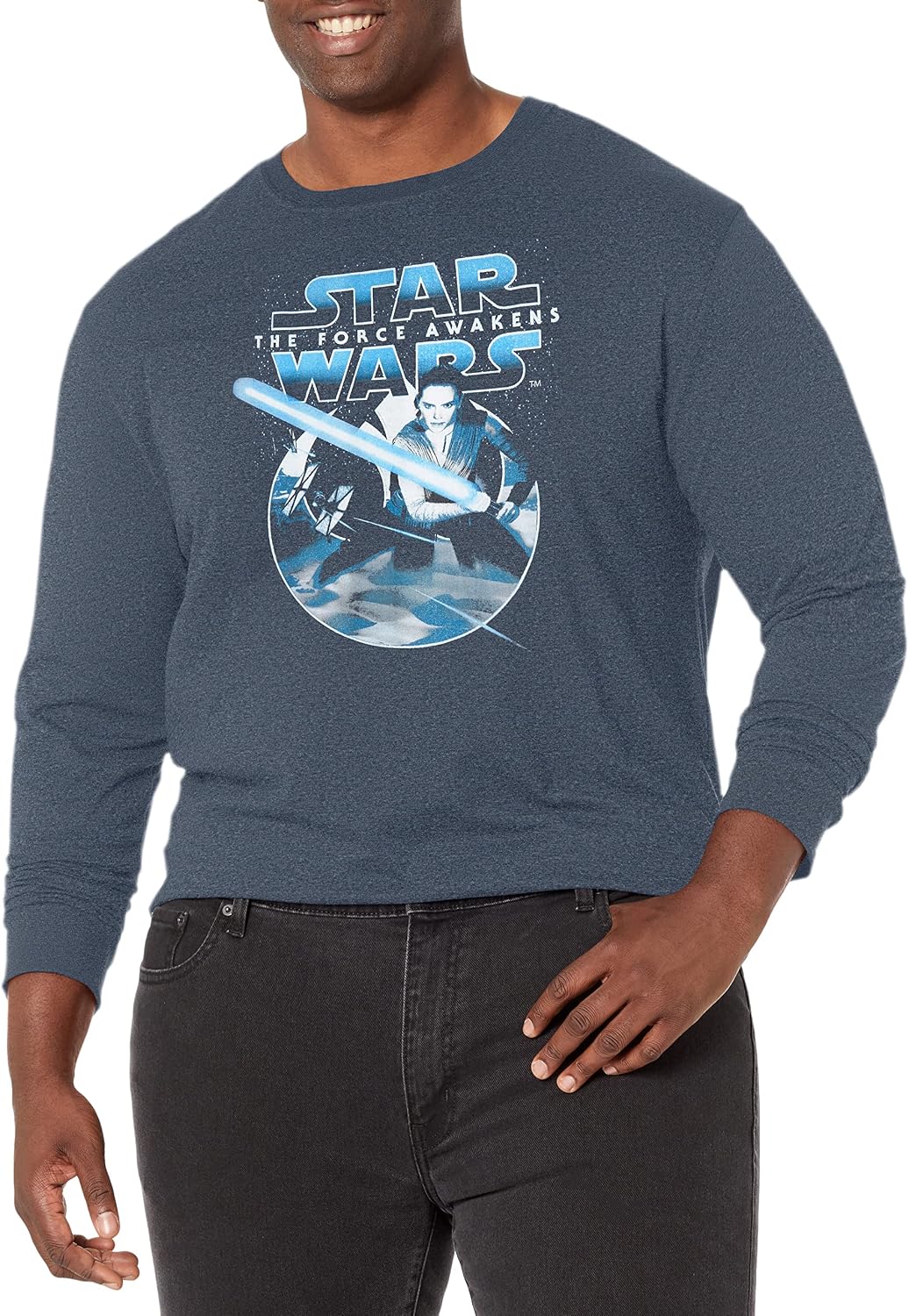 STAR WARS Big & Tall Force Awakens Skywalkin Men's Tops Short Sleeve Tee Shirt T-Shirt | US Viral Style
