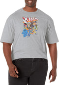 Marvel Classic Xmen Distressed Group Shot Men's Tops Short Sleeve Tee Shirt T-Shirt | US Viral Style