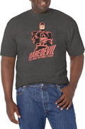 Marvel Big & Tall Classic The Daredevil Men's Tops Short Sleeve Tee Shirt T-Shirt | Best Seller