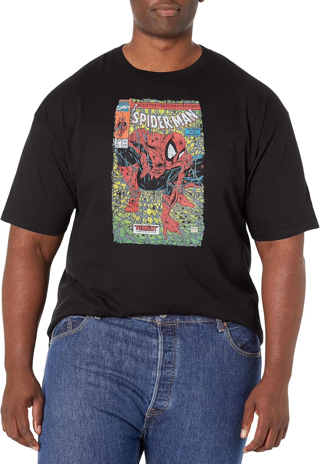 Marvel Big & Tall Classic Swag Wakanda Men's Tops Short Sleeve Tee Shirt T-Shirt | Trending 2025