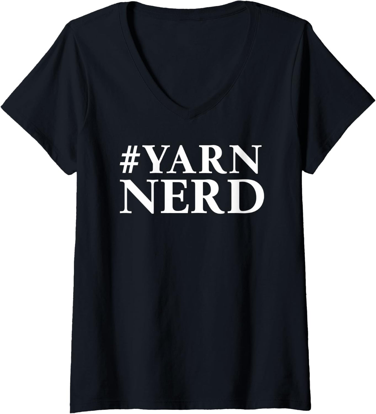 Womens YarnNerd Yarn Nerd for Knitters and Crocheters V-Neck Yarn Supply | Trending 2025 | High CTR Title