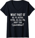 Womens Knitting Knit Yarn Lovers Understand Saying V-Neck Yarn Supply | Viral US Pick | High CTR Title