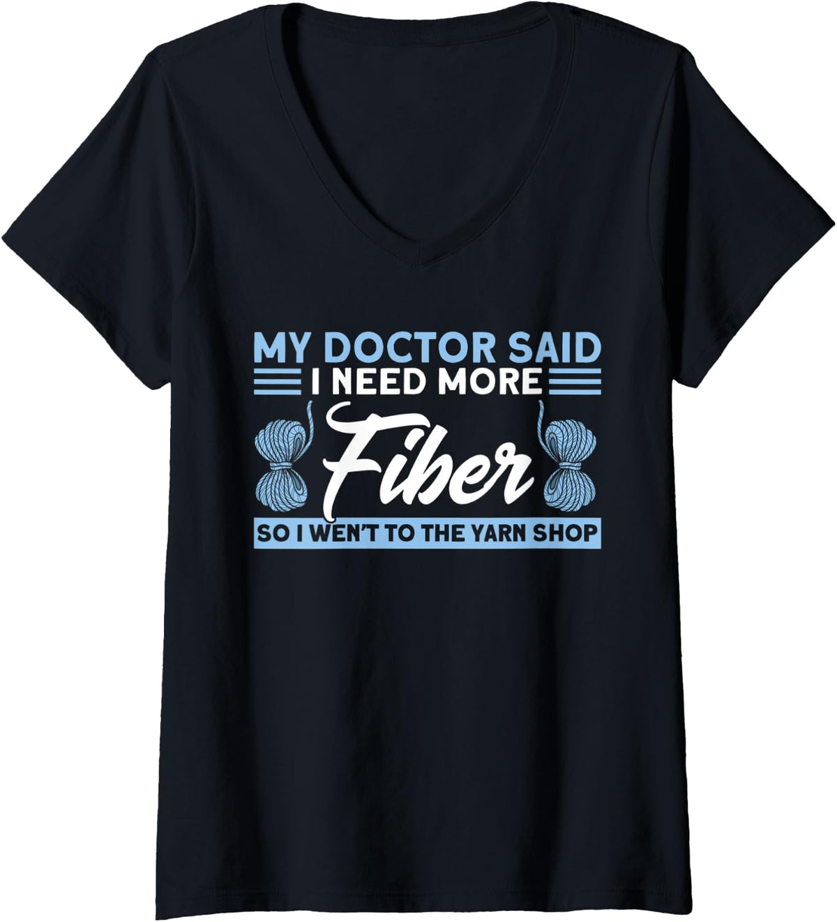 Womens Knitting Knitter The Yarn Shop V-Neck Yarn Supply | Top Rated | Customer Favorite