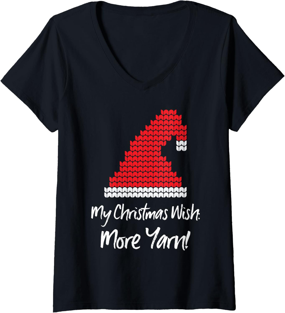 Knitting Christmas Knit Yarn Wool Creating Knitted Knitter V-Neck Yarn Supply | Trending 2025 | High CTR Title