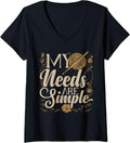 Womens Crochet Yarn Crocheter V-Neck Yarn Supply | Top Rated | Perfect for Crafters